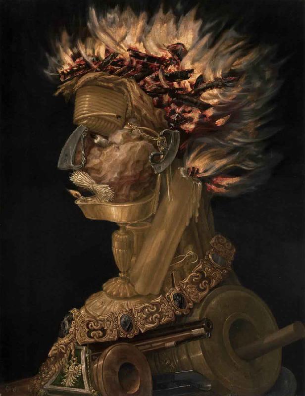 Giuseppe Arcimboldo Fire